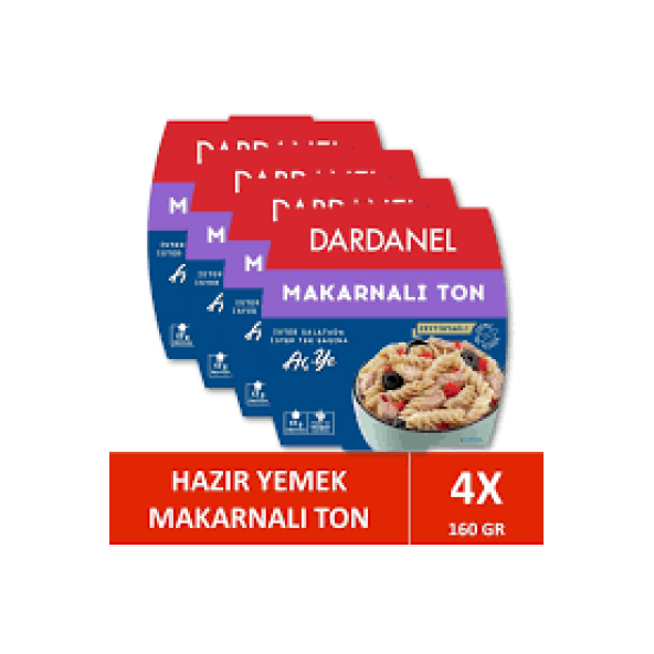 Dardanel Makarnalı Ton 160 gr X 4 Adet