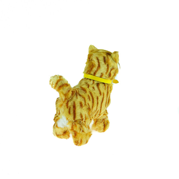 Oyuncak Pelüş Kedi Tasmalı Kumandalı Sesli Hareketli 20 Cm - 3