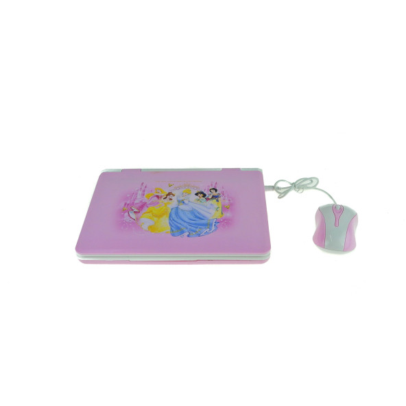 Oyuncak Laptop Eğitici Bilgisayarı Türkçe İngilizce Eğitici pembe - 3