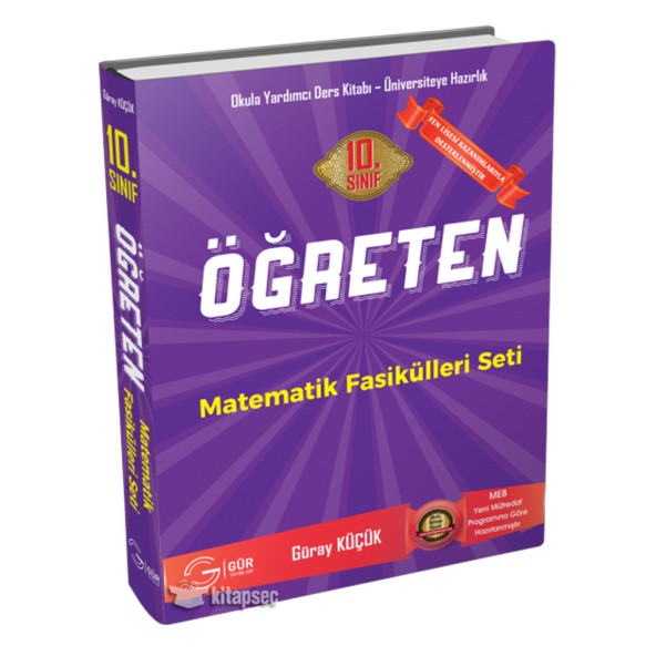 10. Sınıf Öğreten Matematik Fasikülleri Seti Gür Yayınları