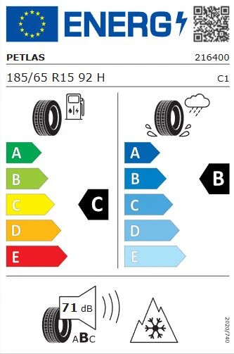 Petlas Snowmaster 2 185/65 R15 92H Reinf. Yaz Lastiği - 2024 - Resim 2