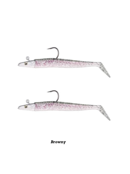 Fujin Zand Eel 11cm 7gr-14gr Double Body+Head Silikon Balık - 4