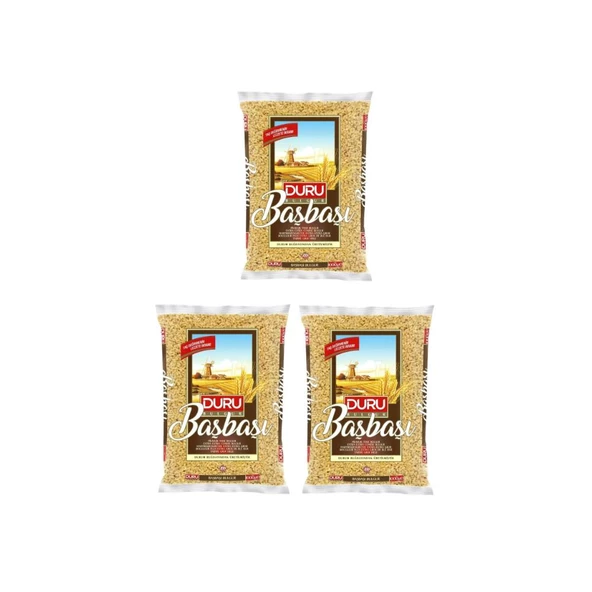 Duru Başbaşı Bulgur 1 Kg X 3 Adet