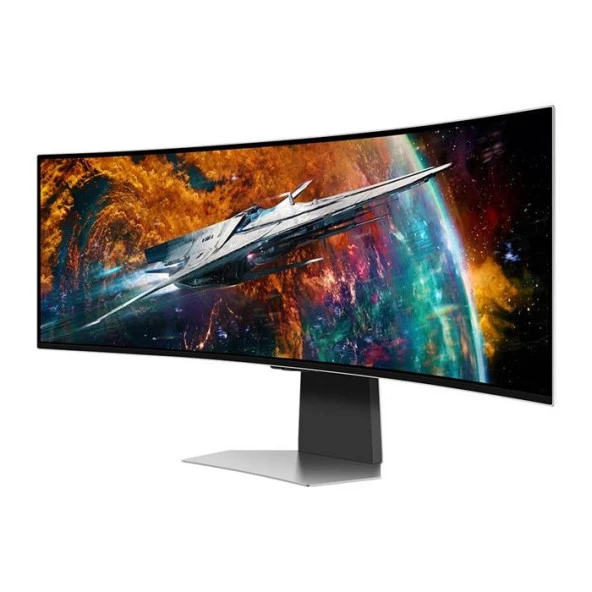 Samsung 49" Odyssey Oled G9 Ls49Cg934Suxuf 0.03Ms 240Hz Dqhd Curved Oyuncu Monitörü