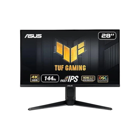 ASUS 28" IPS TUF GAMING VG28UQL1A 1MS 144HZ HDMI-DP GAMING MONİTÖR 3840X2160