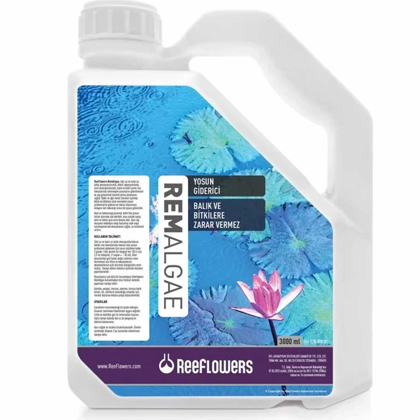 Reeflowers RemAlgae 3000 ML Akvaryum Yosun Giderici