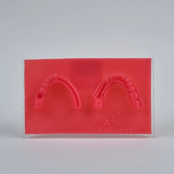 Diş Hekimliği Dikiş, Flep Kapama Eğitim Pedi - PraticMed - 3