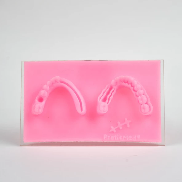 Diş Hekimliği Dikiş, Flep Kapama Eğitim Pedi - PraticMed - 6