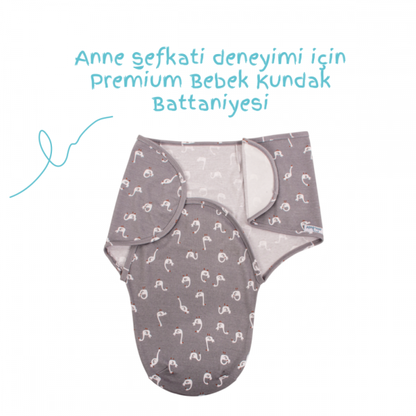 Sevi Bebe İnterlok Bebe Kundak Kuğu - 3