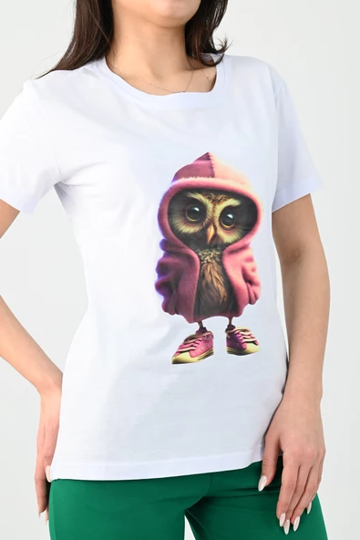 Kadın Kısa Kollu Baskılı Eşofman Takımı 3773-23 - 10