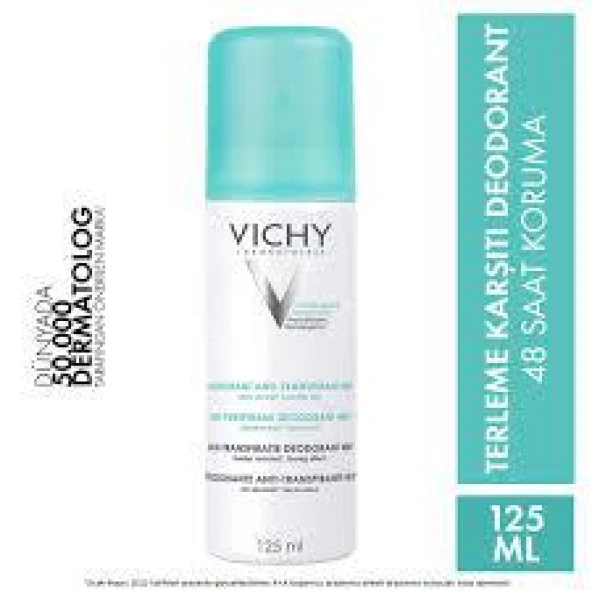 Vichy Deodorant Anti Transpirant 125 ml