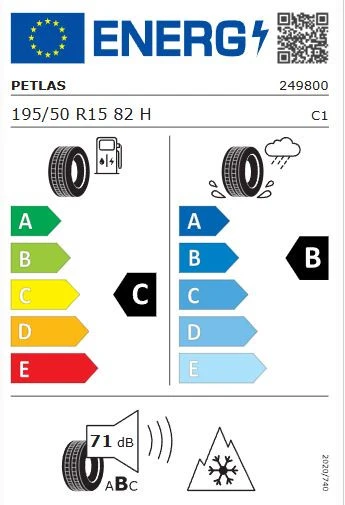 Petlas Snowmaster 2 195/50 R15 82H Kış Lastiği - 2025 - Resim 2