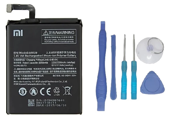 Xiaomi Mİ 6 - BM 39 - Batarya Pil Sıfır Orijinal + TAMİR SETİ - 1