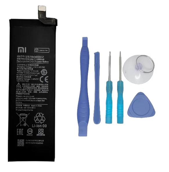 Xiaomi Mi NOTE 10 PRO - BM 52 - Batarya Pil Sıfır Orijinal + TAMİR SETİ