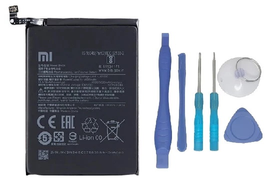 Xiaomi Redmi 9 - BN 54 - Batarya Pil Sıfır Orijinal + TAMİR SETİ