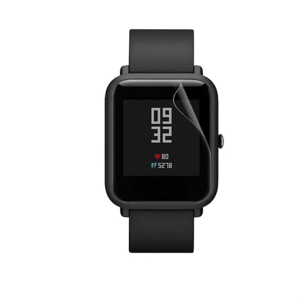 Amazfit Bip 5 ile Uyumlu Hidrojel Nano Film Ekran Koruyucu (2 Adet)