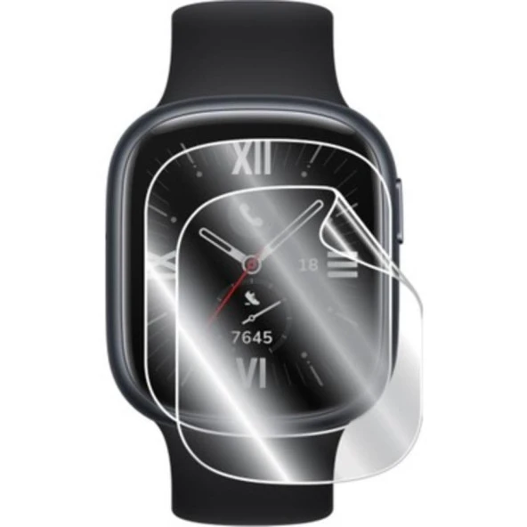 Honor Watch 4(TMA-B19) ile Uyumlu Hidrojel Nano Film Ekran Koruyucu (2 Adet)
