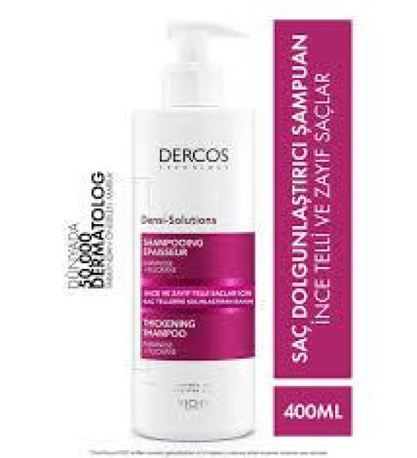 Vichy Densi Solution Şampuan Saç Dolgunlaştırıcı 400 ml