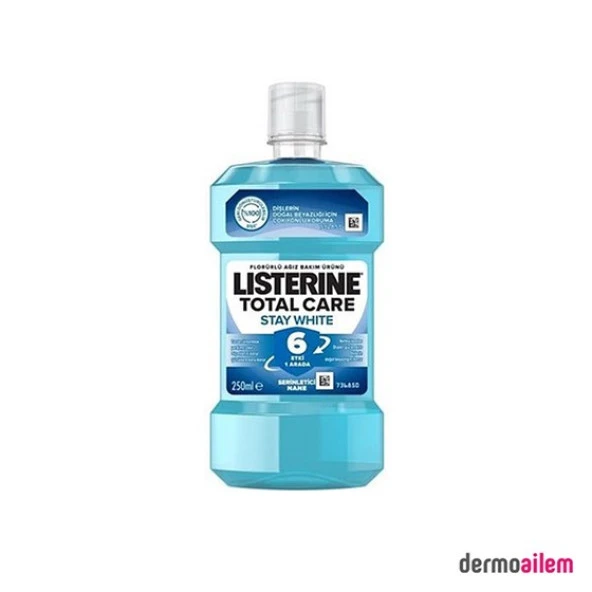 Listerine Total Care Stay White Serinletici Nane 250ml