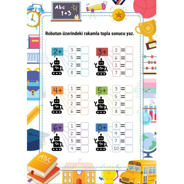 İşlemlerle Matematik YAZ-SİL Kitabı (Okul Öncesi ve 1-2-3. Sınıflar) - 2