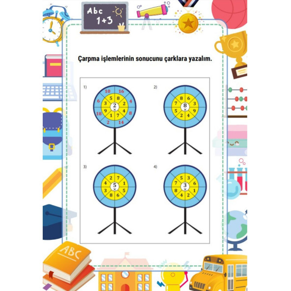 İşlemlerle Matematik YAZ-SİL Kitabı (Okul Öncesi ve 1-2-3. Sınıflar) - 6