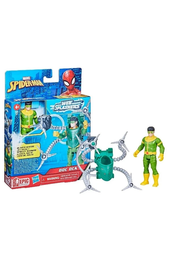 Marvel Spider-Man Epik Kahraman Serisi Aqua Web Warriors Figür Doctor Octopus