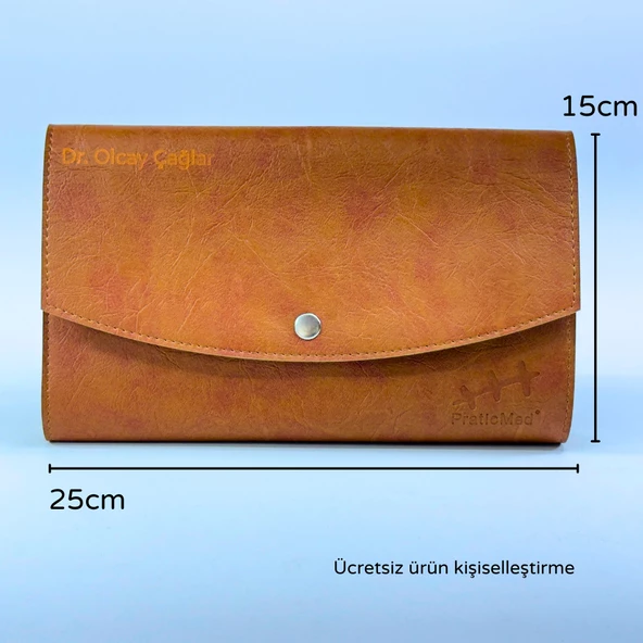 Diş Hekimliği Çanta Tipi Dikiş, Flep Kapama Eğitim Seti - Kişiye Özel - PraticMed - 8