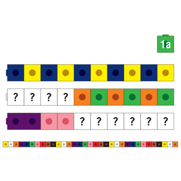 Matematiğe İlk Adım Seti Geçmeli Birim Küpler 3+ - 3