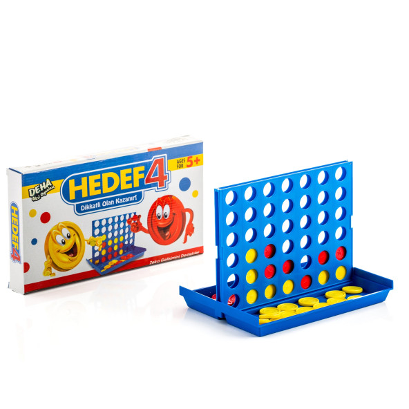 Dikkat 4 Hedef 4 Zeka Akıl Oyunu Connect 4