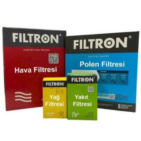 Ford Fiesta 1.5 TDCI Dizel Mann Filtron Filtre Bakım Seti 2017-2020