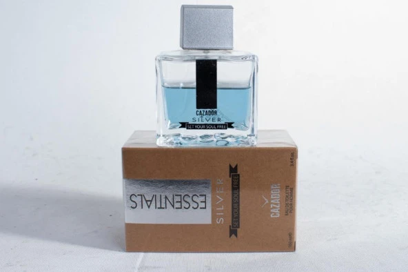 Cazador CAZ 9557CN Esential Silver 100 Cl EDT Erkek Parfüm Silver - 2