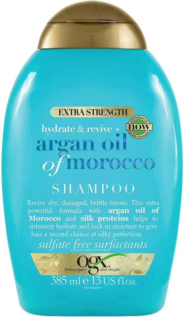 Ogx Ekstra Güçlü Nemlendirici Ve Canlandırıcı Argan Oil Of Morocco Şampuan, 385 Ml