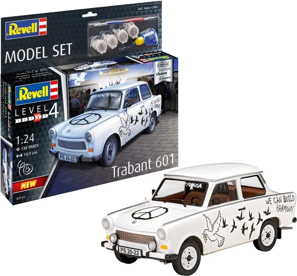 Revell, M.Set Trabant 601S Araba 67713