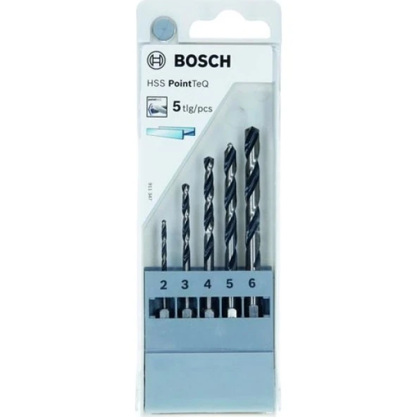 Bosch 2607002824 Hss Pointteq Hex  Metal Matkap Ucu Set 5'li