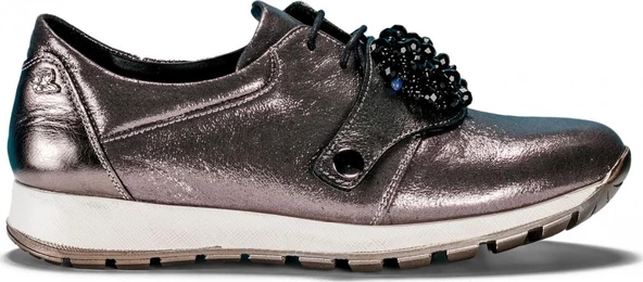 Venüs 27907Y Kadın Platin Taş İşlemeli Ayakkabı - 2