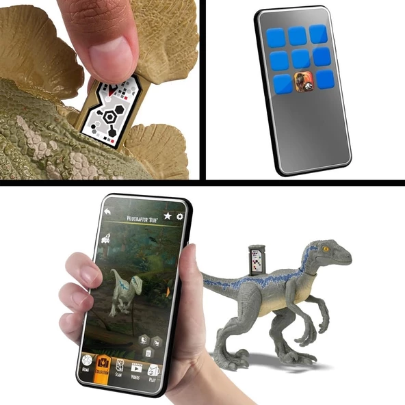 Jurassic World Süper Güçlü Allosaurus Figürü ‎HRX50 - 6