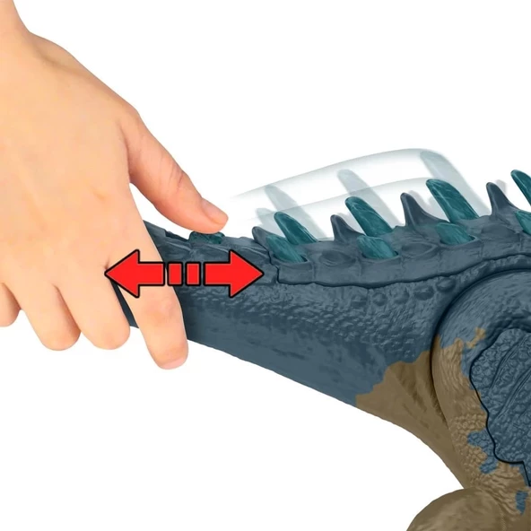 Jurassic World Süper Güçlü Allosaurus Figürü ‎HRX50 - 5