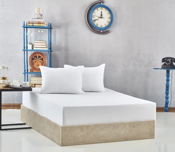 Komfort Home Tek Kişilik Penye Lastikli Çarşaf Seti 120x200 CM