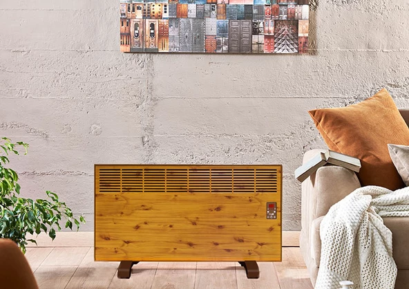 İvigo EPK4590E25A Ahşap Desen 2500 W Dijital Konvektör Isıtıcı AYAK + ASKILI - 2