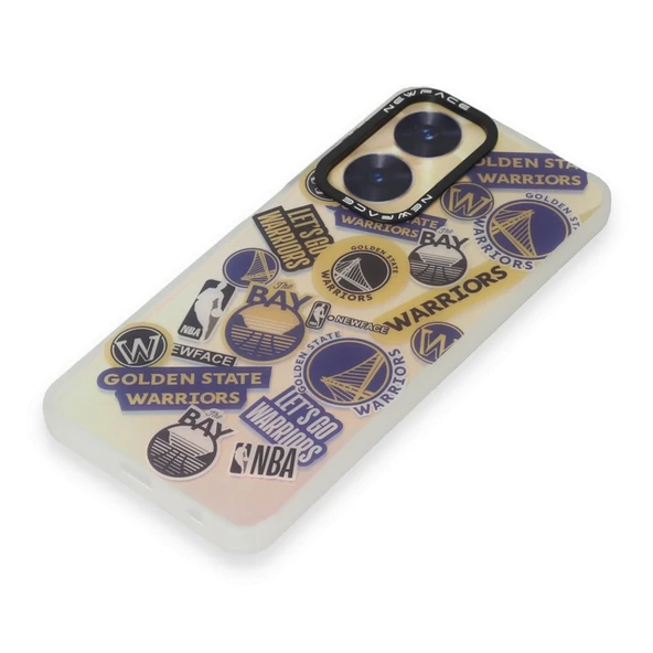 Realme C55 Kılıf Estoril Desenli Seri Silikon Kapak - 7