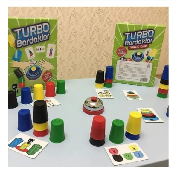 Turbo Bardaklar - İşitsel Algı Destekli (Hızlı Bardaklar - Pratik Bardaklar) - 2