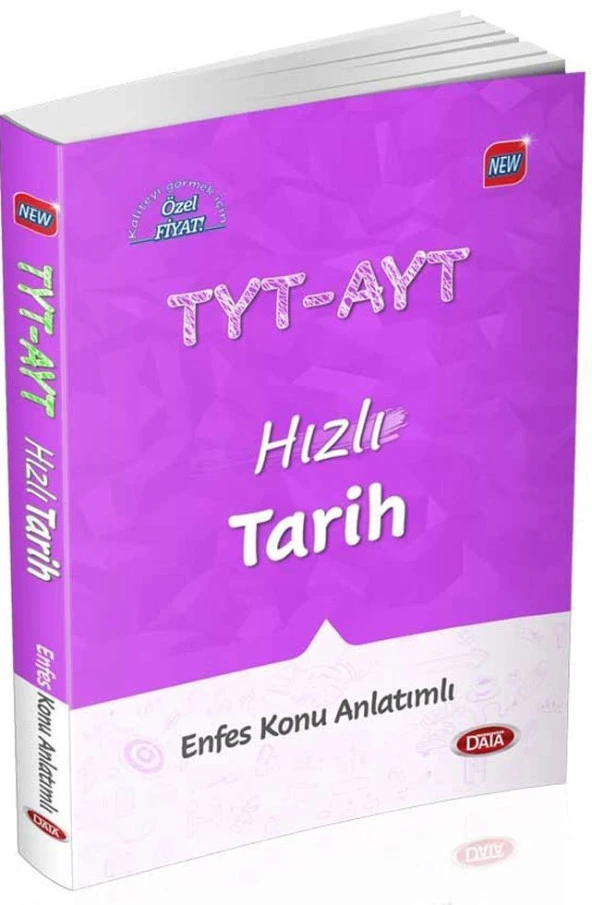 TYT AYT Hızlı Tarih Enfes Konu Anlatımlı Data Yayınları