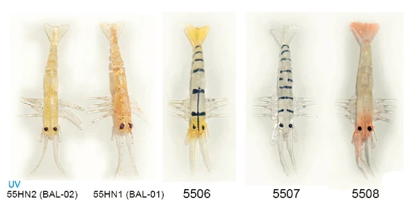 Ecotackle Melagues 5.5cm İğnesiz Paketsiz Silikon Karides ürün görseli 1