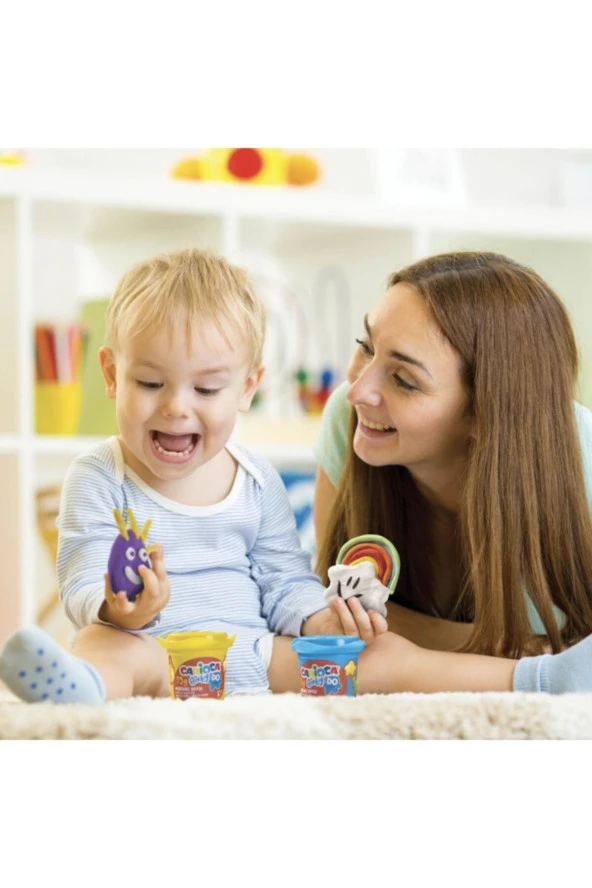 Bebek Oyun Hamuru 3 RenkX75 Gr 1+ Yaş - 4