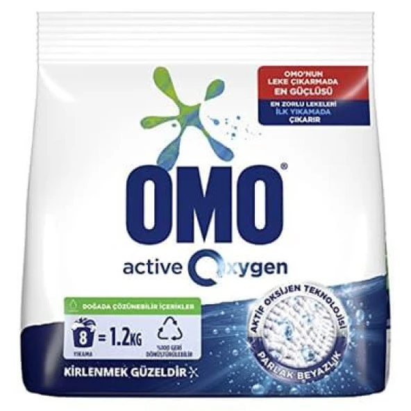 Omo Matik 1,2 Kg. Active Oxygen