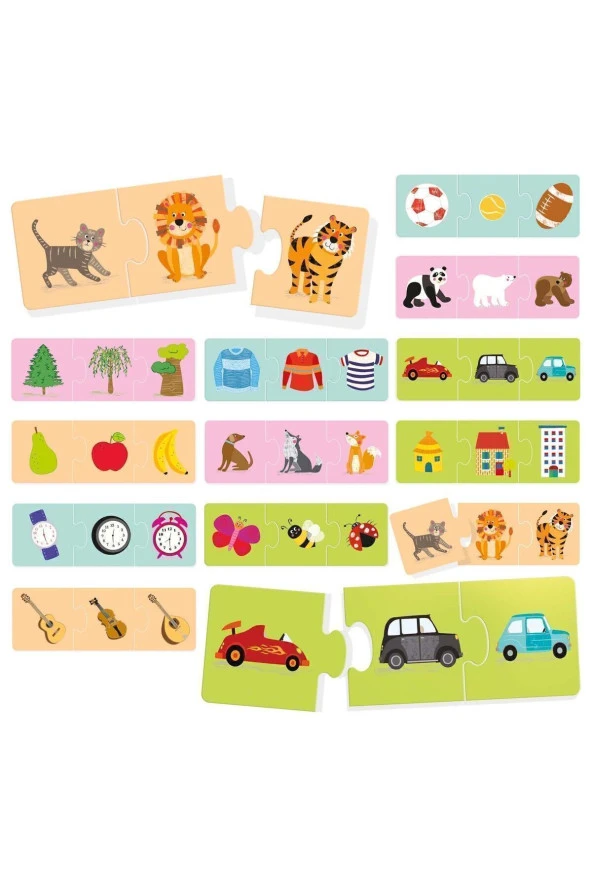 Headu 3 Parçalı Benzerini Bul Yapboz - 2