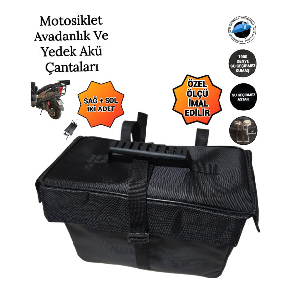 Motosiklet Yedek Akü Ve Avadanlık Çantaları