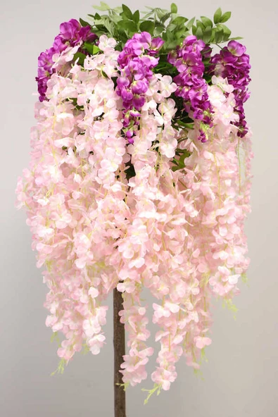 Yapay Akasya Ağacı Pembe Çiçekli 180cm - 5