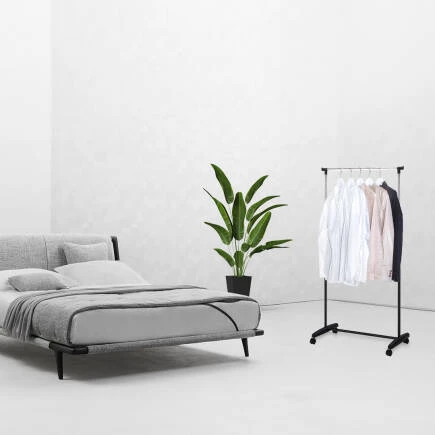 Handy Mate Nario Yükseklik Ayarlı ElbiseAskısı-Siyah/Krom 85x95-160x43 cm - 4