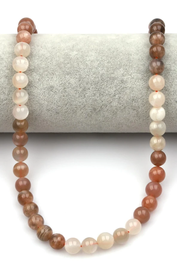 Ay Taşı (AB Kalite) Doğal Taş Dizi 8 mm Küre Kesim - Resim 2